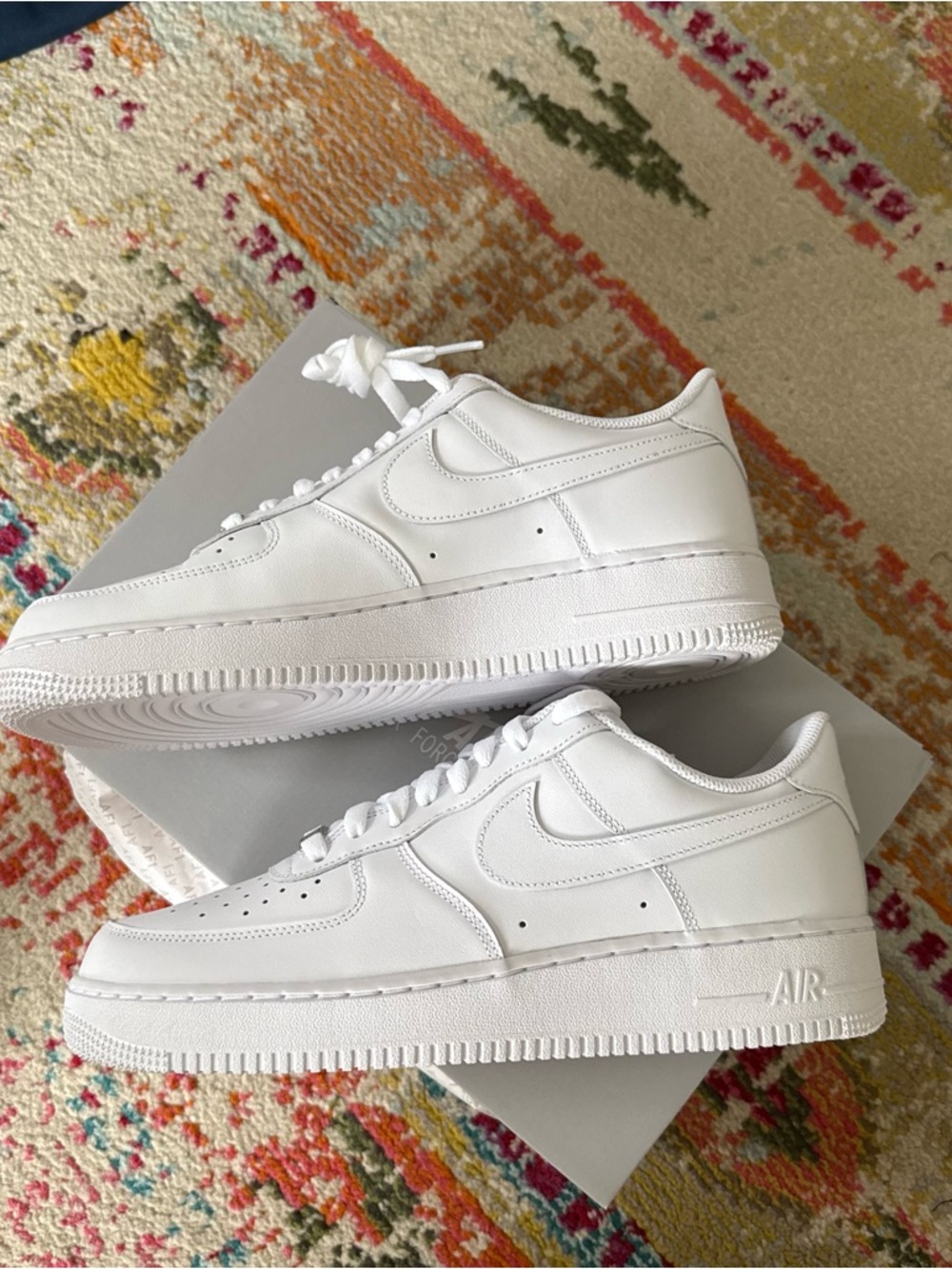 Men’s All White Nike Air Force 1s